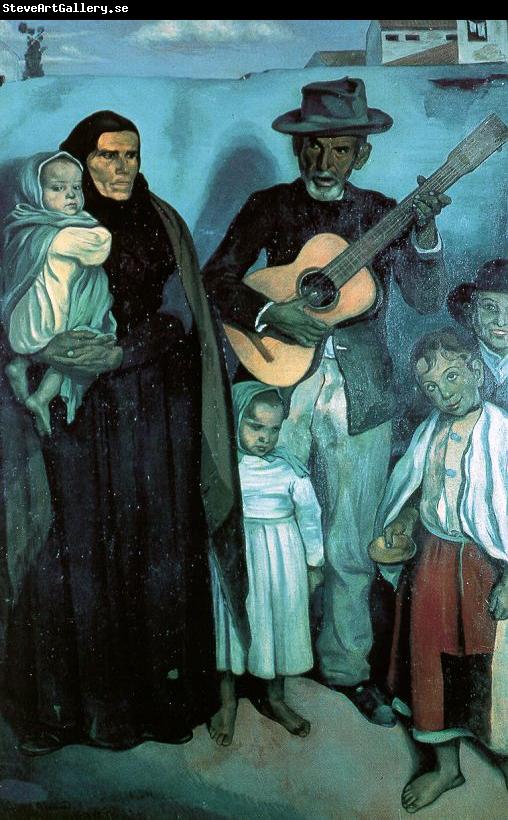 Emile Bernard Spanish Musicians